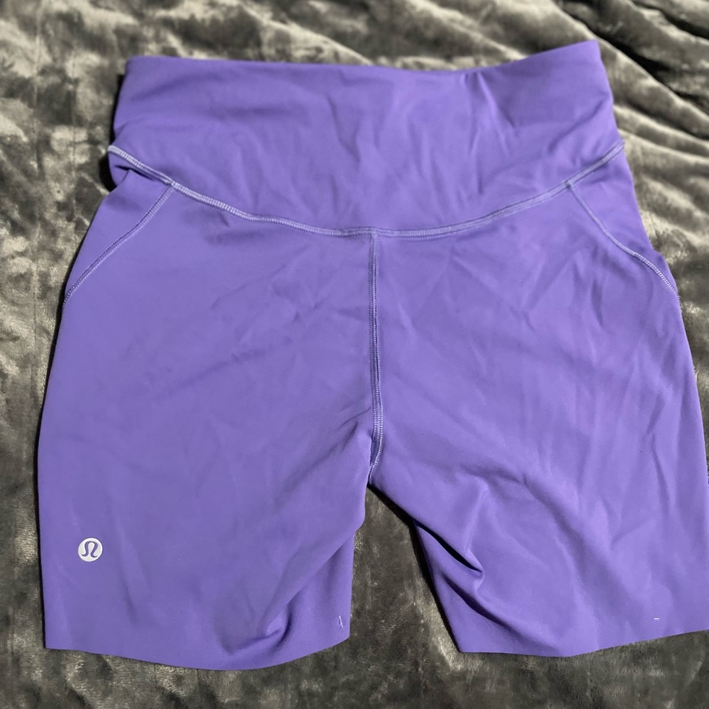 Lululemon Base Pace High-rise Shorts 6”. Purple